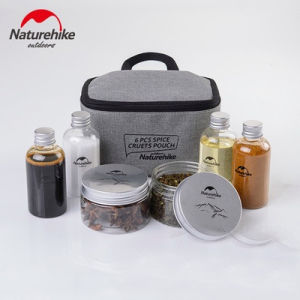 Naturehike Seasoning Jar Portable Outdoor Kitchen Barbecue Cruets Spice Set Seasoning Can Bottles Set Camping Supplies