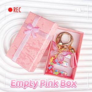 Letter Keychain Fashion Pink Letter Key Chain Love Sequins Butterfly Tassel Pendant Keyring Gifts