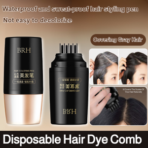 Hair Dye Comb With Tooth Does Not Hurt The Scalp And Covers Gray Hair Color Touch Up