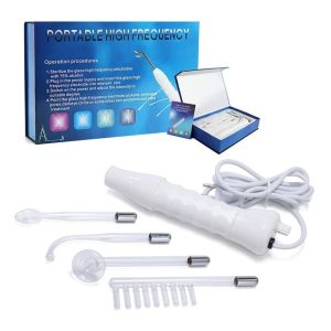 <cod> Portable Skin Tightening High Frequency Facial Wand Face Machine Beauty Massager Device JFQ-1