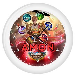 AYM Spesial 1 - Jam Dinding Mobil Legend Diameter 30 Cm ( Free Baterai ) / Jam Dinding Analog Mobil Legend Anak Laki Laki Dekorasi Rumah Karakter Anak ML