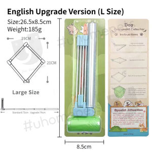 [uHome Pets] Dog Walking Outing Defecator Dog Walking Defecator Dedicated Foldable Defecator Shit Picker Shit Picker Garbage Bag Walking Dog