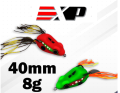 EXP Tulala Skirt Frog Snakehead Fishing Lure Rubber Soft Frog. 