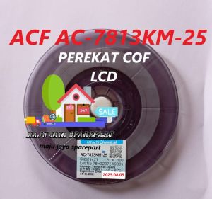 Lem Hitachi ACF AC-7813M-25 untuk LCD dan Cof Ticon Tcon PCB CAMERA SOKET LVDS
