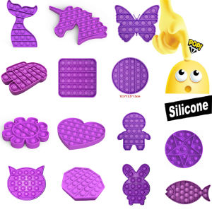 Shipping in 24 Hours Pop It Toy Tiktokall Fidget Toys Full Set Box Stress Bubble Toy with Marble Push Bubble Fidget Sensory Toy Stress Reliever Helps Relieve Stress and Increase Focus Soft Squeeze Toy