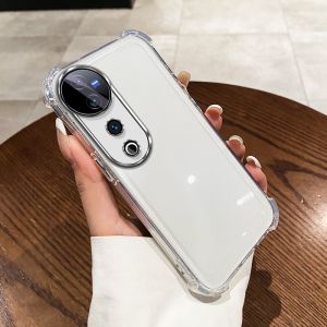 Case for VIVO V50 LITE V40 PRO 5G 2024 VIVO V40 V50 5G phone casing Softcase Silicone shockproof Cover quadrangle clear with lanyard SJSTYDMG01