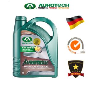 Aurotech Engine Oil 20W-50 Premium Mineral (4L)