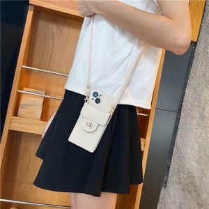 Samsung Galaxy A05 A05S A15 A04 A14 A15 A24 A25 A34 A04S A04e S24 S23 A02S A02 A03 A03S S21 S20 FE S22 S10 S9 S8 Plus Note 10 20 Ultra M04 F04 Wallet Strap Phone Case