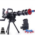 MAINAN NERF PISTOL SENAPAN MINIGUN M134 SOFT BULLET KOKANG MINIATUR SENAPAN MACHINE GUN BRO1221 mainan anak viral. 