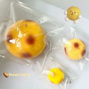 TAIDU Đồ chơi giảm căng thẳng hình khoai tây khổng lồ đàn hồi chậm kết cấu lỏng giúp thư giãn và vui nhộn