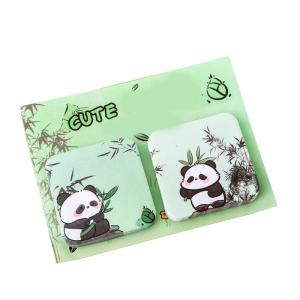Động vật gấu trúc Ghi Chú Giấy 60 Tờ Ghi Chú Dính Ghi Chú Pad Túi Notepad Túi bảng ghi nhớ Để Viết Nhật Ký Ghi Chú Ý 50x50Mm