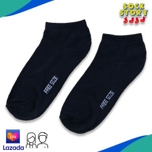 ถุงเท้าข้อสั้น ถุงเท้าทำงาน เนื้อผ้านิ่ม สวมใส่สบาย ใส่ได้ทั้งหญิงและชาย ขนาดฟรีไซส์