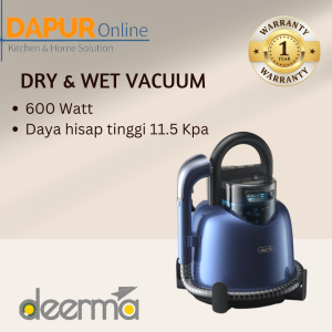 Deerma BY200 Vacuum Cleaner Vacuum Karpet Fabric Sofa Dan Kasur Wet and Dry