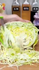 ผักปอกผลไม้มีดสแตนเลสกะหล่ำปลี graters สลัดเครื่องตัดมันฝรั่งอุปกรณ์ครัวปากกว้างเครื่องมือการปรุงอาหาร