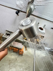 BỘ TAY SEN INOX 304 TĂNG ÁP CÓ ĐỀU CHỈNH 3 KIỂU NƯỚC PHUN