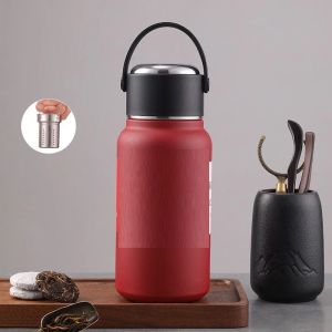 SumberAbadi Tumbler Termos Cangkir 1000ml SUS Stainless Steel 316 Tahan Panas dan Dingin ST 8181