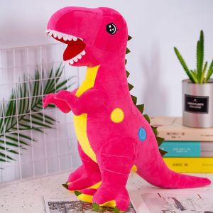Ryn Studio Tyrannosaurus Rex ตุ๊กตาตุ๊กตาตุ๊กตาตุ๊กตาเด็กผู้หญิงนอนหลับตุ๊กตาเด็กผู้ชายของขวัญไดโนเสาร์เด็ก Daquan