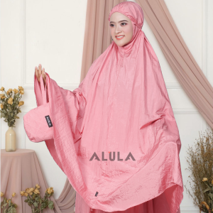 Mukena Parasut Dewasa Terbaru 2024 ALULA - Bahan Adem Jumbo Murah Parasit Premium Free Traveling Pouch [Termurah]