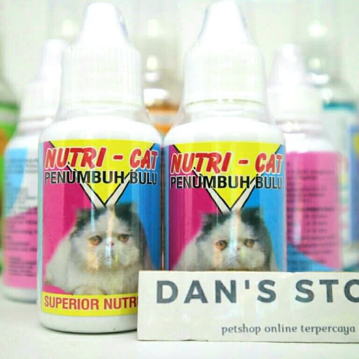 Cat Rontok NUTRI CAT - vitamin bulu kucing obat penumbuh bulu rontok kucing ...