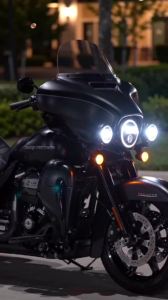 4.5" LED Fog Lights Auxiliary Driving Lamps for Harley Electra Street Glide Heritage (Pair)