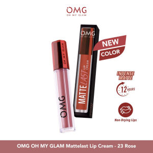 OMG Lipcream Oh My Glam Matte Kiss Lip Cream Lovablemart Bisa COD Bayar di Tempat Coffee Edition Ombre Lipcream