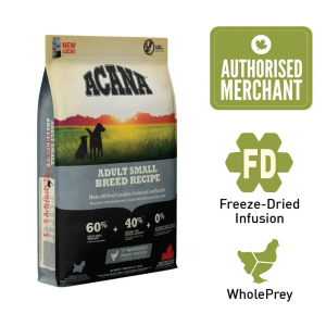 Acana 6kg Dry Dog Food (Adult Small Breed/Puppy Small Breed /Puppy/Pacifica/Grass Fed Lamb/Free Run Duck/Yorkshire Pork