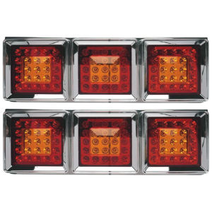 Hino Nissan UD Fuso Lorry LED Tail Lamp Tail Light Lampu Belakang Lori Brake 24V (1pcs/1 Pair)
