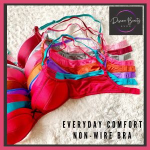 Avon EVERYDAY COMFORT BRA Non-wire Assorted Color Sizes 32A to 38B