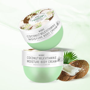 KOEC Rose Sweet Almond Oil Body Moisturizer 200g Moisturizing and Nourishing Body Cream