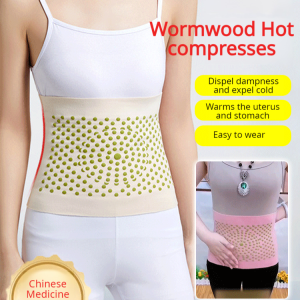 [Must-have for air-conditioned rooms] Summer wormwood dehumidifying waist protector Wormwood waist p