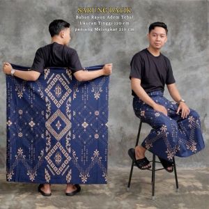 SARUNG BATIK PRIA MOTIF BALLMOON RAYON SUPER PREMIUM ADEM TEBAL HALUS