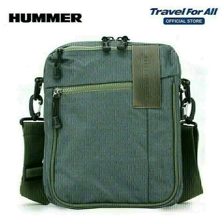 Hummer Vertical Sling Bag Black Grey Brown Lazada