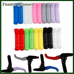 Fnama ที่ครอบมือจับเบรกจักรยาน TPR MTB ปลอกป้องกันแฮนด์จักรยานอุปกรณ์ป้องกันจักรยานกันลื่น