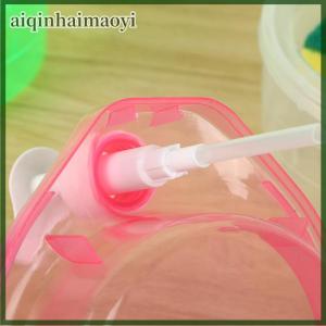 aiqinhaimaoyi 1 Bộ xà phòng chất lỏng Dispenser nhà bếp món ăn xà phòng Dispenser với miếng bọt biển Bơm chất lỏng xà phòng container dụng cụ nhà bếp làm sạch