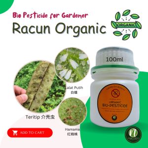 Neugro Racun Organik Bio-Oil 100ml Lalat Putih Hama-Hama Teritip Bio-Organic Pesticide Organic White Fly Thrips 有机农药