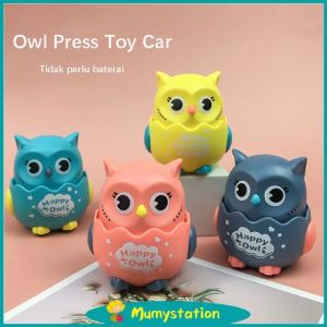 (2 pcs) Mainan Anak Burung Hantu Happy Owl Bisa Jalan Saat Ditekan Tanpa Baterai - Edukasi & Lucu