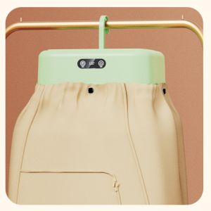 2025 Home Use Clothes Dryer High Temperature Sterilization Disinfection Fully Automatic Foldable Portable Fluffy Warm Air Clothes Dryer