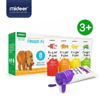 Mideer X Eric Carle Safe & Washable Finger Paint