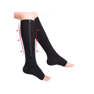 Compression Socks Thigh High Pressure Open Toe Varicose Stockings Men Women For Cycling Basketball Football Running Football Socks