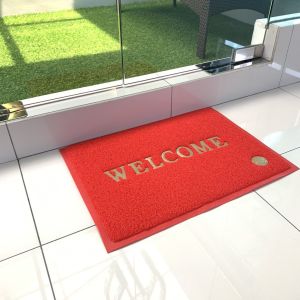 High Quality Alas Kaki Welcome Anti-slip Floor Mat Entrance Mat PVC Coil