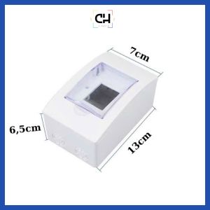 Hộp đựng Aptomat nhựa ABS Lihhan - Hộp bảo vệ CB 1-4 át có nắp chịu nhiệt chống nước chống bụi