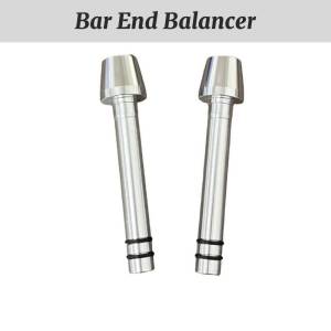 1 Pair Heavy Duty Bar End Balancer Aluminum Alloy Handle Bar Balancer Handle Grip Balancer Universal