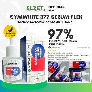 Elzet Skincare Serum flek Symwhite 377 Darkspot Whitening BPOM Serum Penghilang Flek Hitam Melasma Hiperpegmentasi Pemutih Kulit Wajah