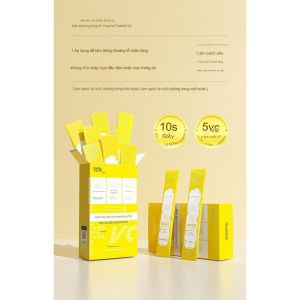 Mặt Nạ Bong Bóng Dr. LM Vitamin C VC Dưỡng Ẩm Sạch Sâu Gấp 5 Lần 4g/Gói Dạng Bùn Nội Địa Trung