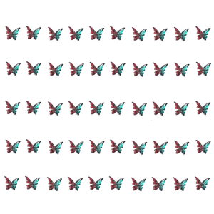 เสน่ห์ของผีเสื้อแก้วสำหรับการสร้างสรรค์งานศิลปะและเน้นการตกแต่ง