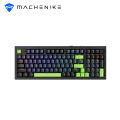 [คีย์บอร์ดภาษาไทย]Machenike K1 Gaming Keyboard Thai Keyboard คีย์บอร์ดเกมมิ่งแบบมีสาย 98 ปุ่ม แบบ RGB Backlit คีย์บอร์ดเงียบพร้อมปุ่มหมุนและแผงตัวเลข. 