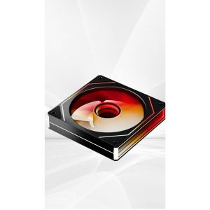 Jungle Leopard Prism GEN4 MAX Black / White 5V ARGB 3Pin PWM 4Pin 12CM Casing Fan