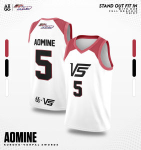 AXGG " Kuroko No Basket - Vorpal Swords "  Anime Basketball Jersey