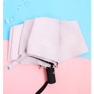 Fully Automatic Umbrella Sunscreen Anti-UV Sun/Rain Umbrellas Three-Fold Rain Umbrella