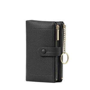 Medium Size Womens Wallet Large Capacity Dual Functionality Unique Design High-End Feeling Document Bag Multi-Card Holder Wallet㏇0706